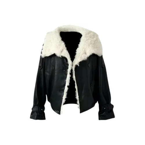 ZEKIKO STUDIO Кожаная Куртка Женская