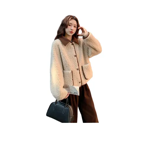 LAOYECHE Бархатовое пальто с женским дизайном