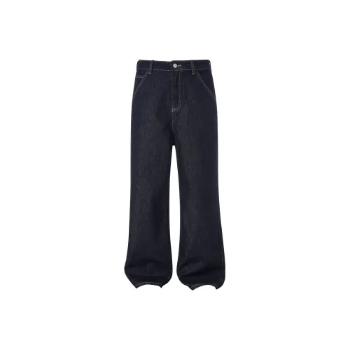 Бык Freak изогнутый нож джинсы унисекс