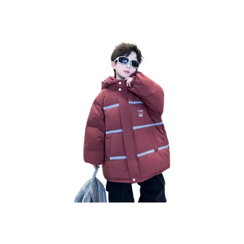 QIAONITONG Хлопковый пуховик для подростков