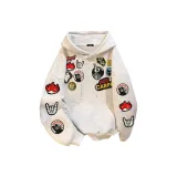 Бело-серый вереск [Флисовая подкладка]