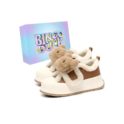 BINGO DUCK Флисовая подкладка утепленная обувь женская