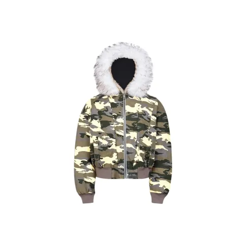 Universal Templates Хлопковый пуховик пальто унисекс