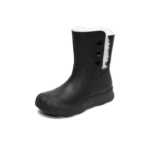 ZUOSAISI Утепленная обувь Термозащита Увеличение высоты Устойчивость к истиранию 16,5 см Зимние ботинки Женские