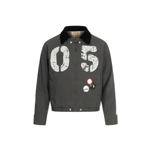 HOKLV Серый Зеленый Женский Пуховик