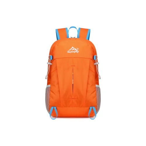 Tezimyt Нейлоновый Рюкзак Стандартный Унисекс Оранжевый Черный Зеленый Светло-Синий Темно-Синий