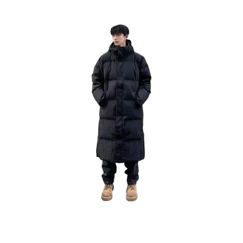 DIYAQI Черный Унисекс Пуховики