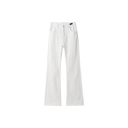 ZUOFEILI Белый Унисекс Повседневные Штаны