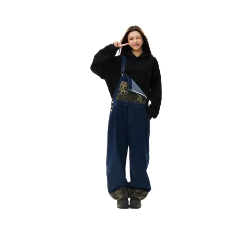 HOKLV Синий Женские Комбинезоны