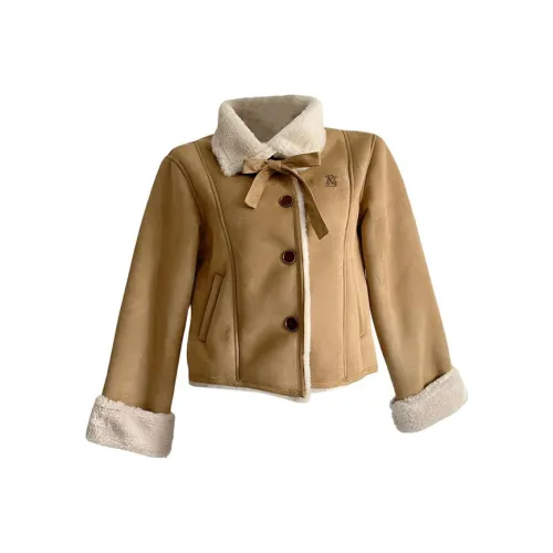 PNVB Коричневый Женские Бархатные Куртки