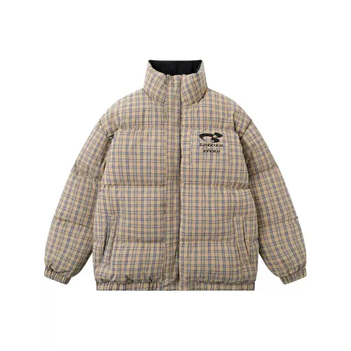 BABUGGE Клетка Пуховая Двусторонняя Унисекс Пуховик (Пуховые куртки)