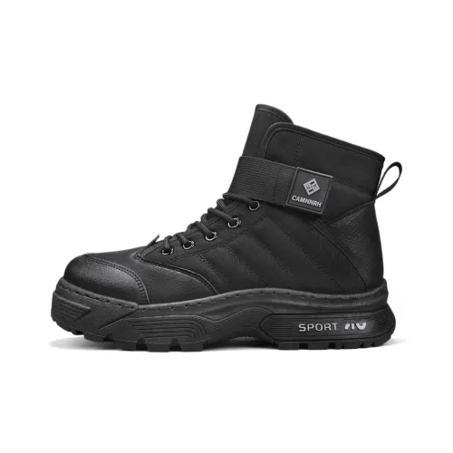 MIIOW Сноубутсы Черные Мужские