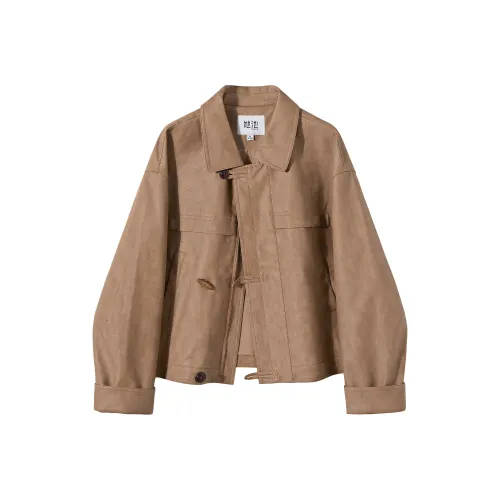 TOUCH Кожа Куртка Женская Коричневая