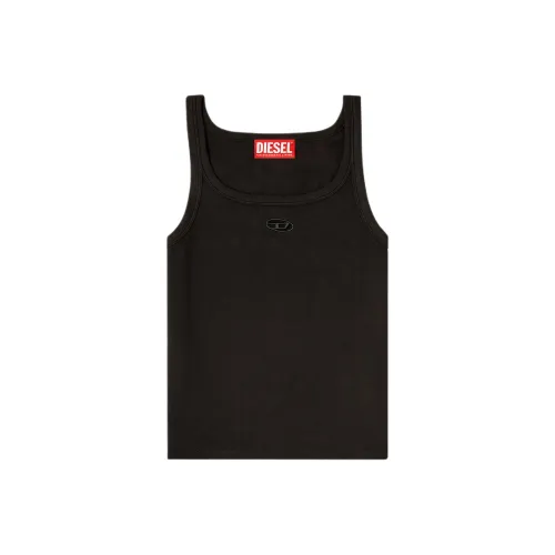 DIESEL Черные Женские Майки