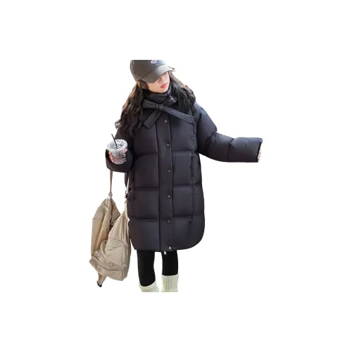 T.MOO Черный Школьный возраст Пуховики