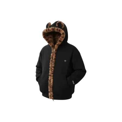 JIMI JONS Черный [Улучшенный Утолщенный и с Флисовой Подкладкой] Унисекс Пуховики (Пуховики)