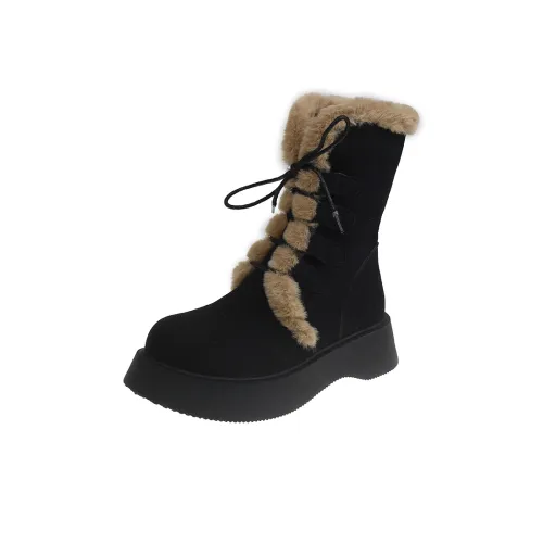 Budding Bear Водонепроницаемое покрытие высокие сноубутсы для женщин