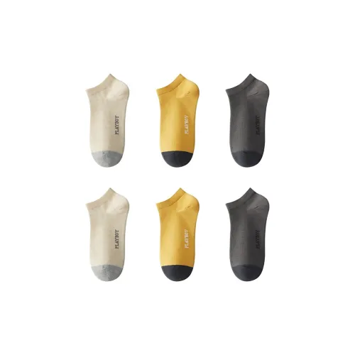 PLAYBOY Коллаборация No Show Носки Мужские 6 пар
