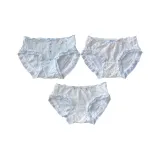 3 пачки (Полный принт + Розовый цветочный + Три цветочный)