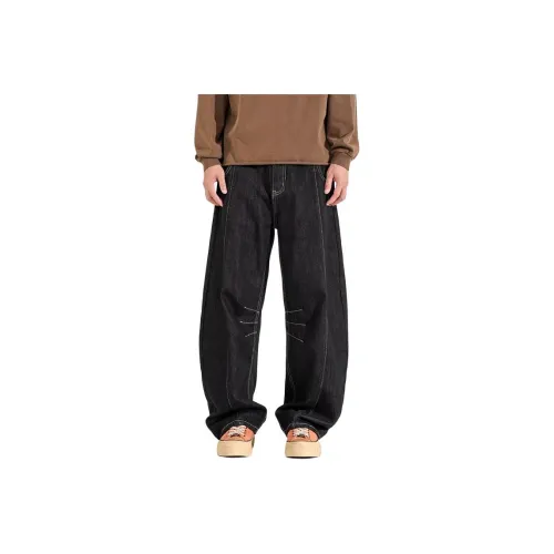 VNHP Черные Унисекс Джинсы