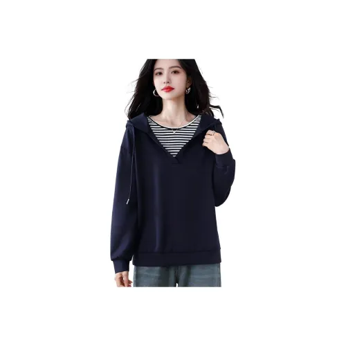 Amyway Темно-синие женские свитшоты