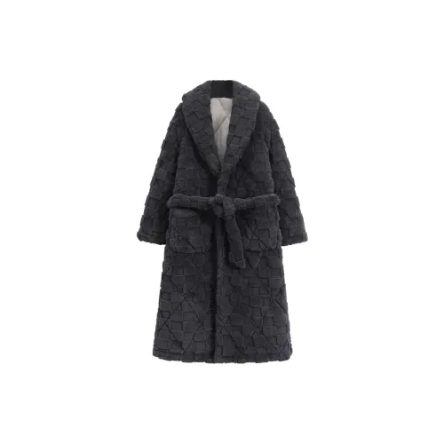 MADALLO Черный Мужской Халат для ванной