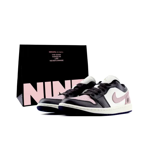 Jordan Air Jordan 1 Городской Шик Стиль Сумка для покупок Осень и зима Устойчивая к истиранию Низкий Топ