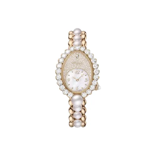 Breguet REINE DE NAPLES Автоматические механические часы для женщин механизм 32,8*26,4 мм белый циферблат