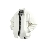 Белый (с флисовой подкладкой и утолщением)