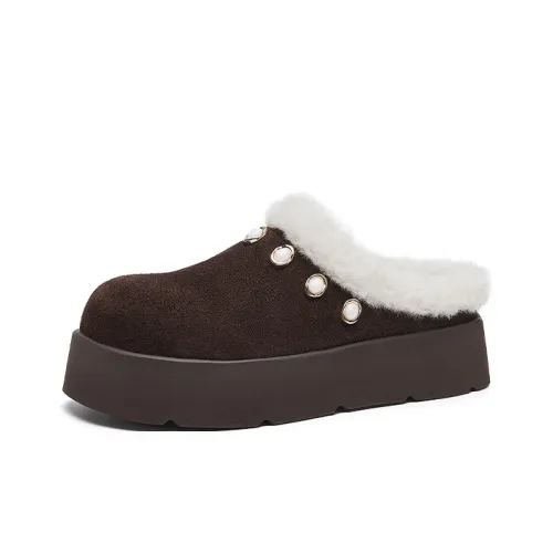 HR Плюшевая обувь в стиле Birkenstock женская