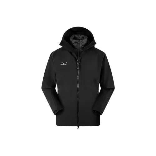 Mizuno Ветрозащитный Устойчивый к истиранию Термический Водоотталкивающий Устойчивый к холоду Ветровка Унисекс