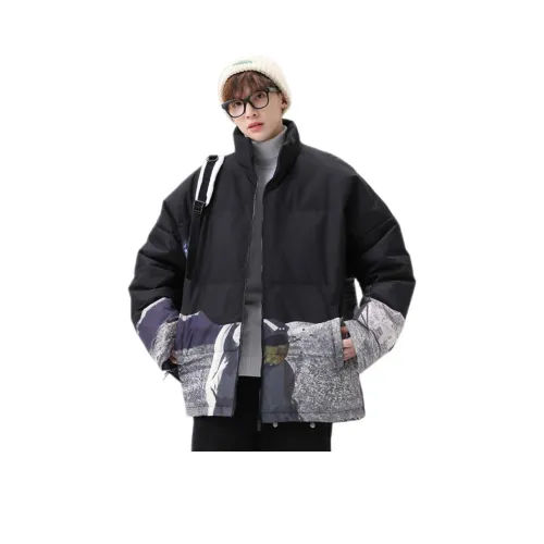 LH HOMME Черный Унисекс Пуховики