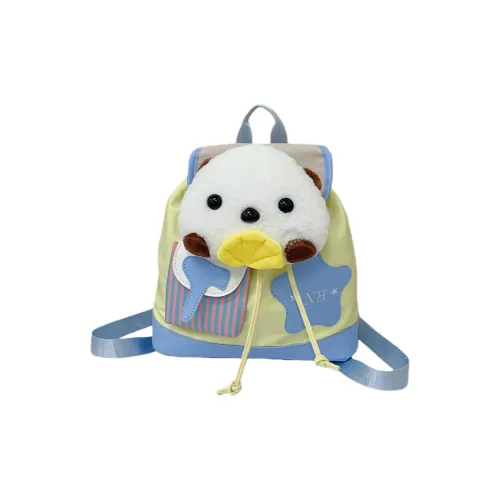 Miss Angel Нейлоновый Рюкзак Стандартный Женский Желтый