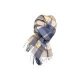 Синий бежевый