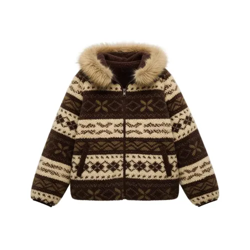 COVER TIME Хлопковый пуховик женский