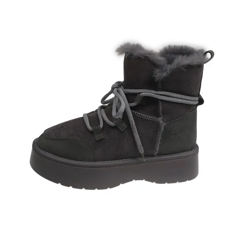 YOUAISHA Устойчивые к истиранию противоскользящие короткие сноубутсы для женщин