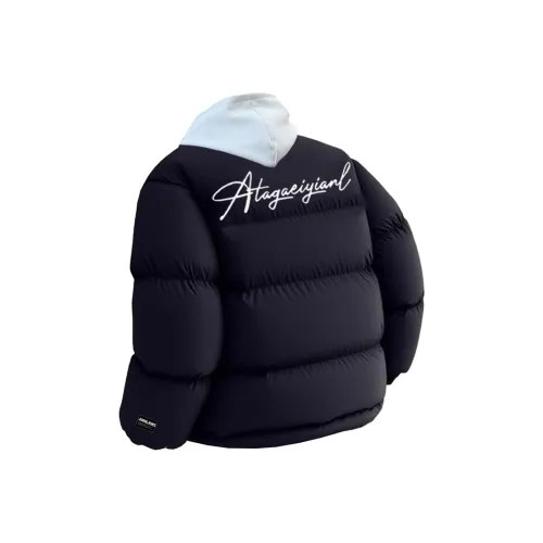 JIMI JONS Черный [Утолщенный и с флисовой подкладкой хлопковый пуховик] Унисекс пуховики (пуховики)