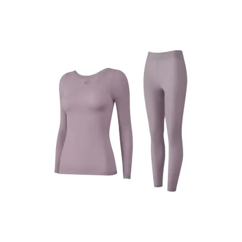 2323 Сестра Says Фиолетовый IS Very Poetic 1 комплект Фантастический фиолетовый Женские термокомплекты