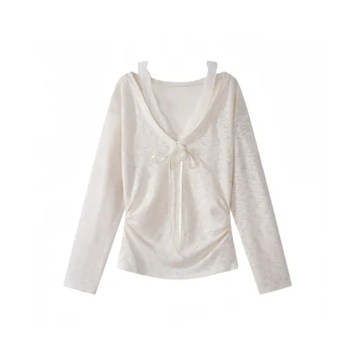 Aimilian Абрикос Женские T-рубашки