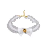 Белый, кружево, бант, ожерелья