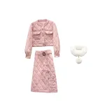 Розовый комплект