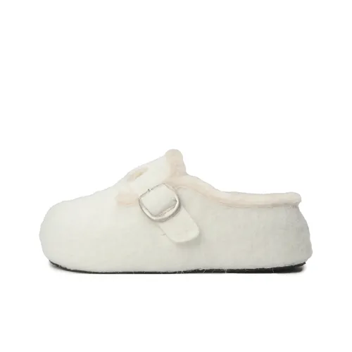 MUKALUO Противоскользящие Износостойкие Тихие Домашние тапочки Женские