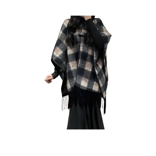 Langqing Шаль Женские Плащи