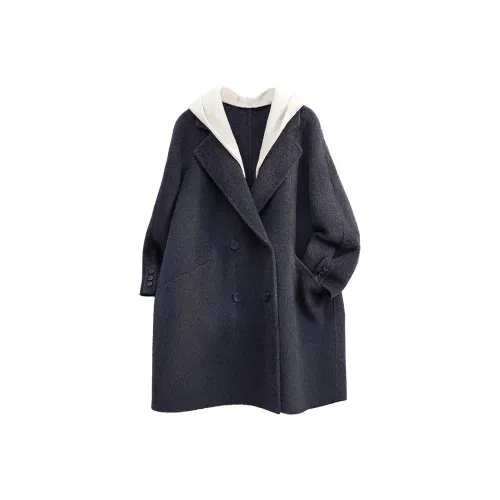 SIBAISHE Темно-серый Женский Пальто