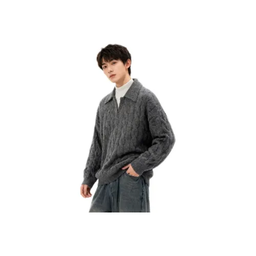 HYUNDAI Темно-серый унисекс трикотаж