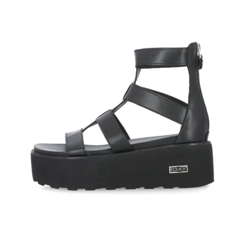 CULT GAIA Римские сандалии Женские Черные