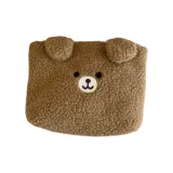 Плюшевый мешок для хранения - коричневый медведь