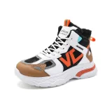 Чёрный и оранжевый, флисовая подкладка