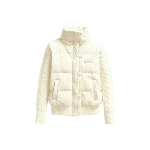 BRG Абрикос Женские пуховики