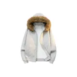 Светло-серый с флисовой подкладкой